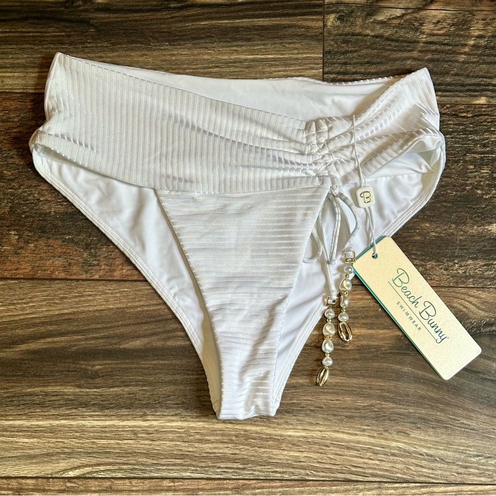 Beach Bunny Natalie high waist bikini bottoms size XS - Picture 13 of 14